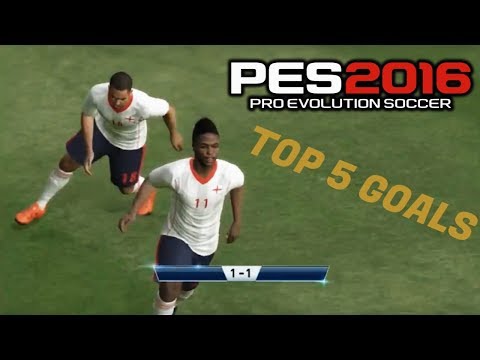 PES 2016: World Cup - Top 5 Goals/ ტოპ 5 გოლი!